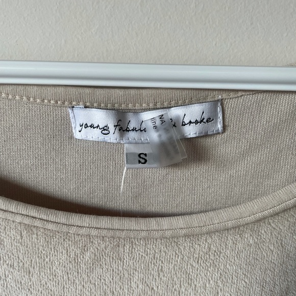 NWT YOUNG FABULOUS & BROKE / LONG SLEEVE TOP - Picture 5 of 6